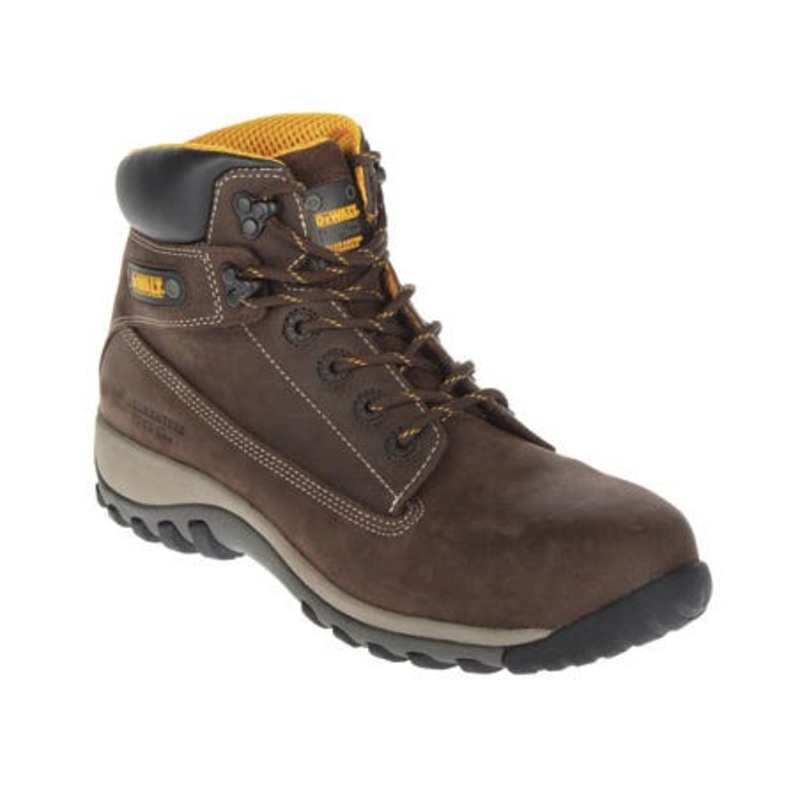 DeWalt Size 8 – Hammer Safety Boots – Brown Nubuck