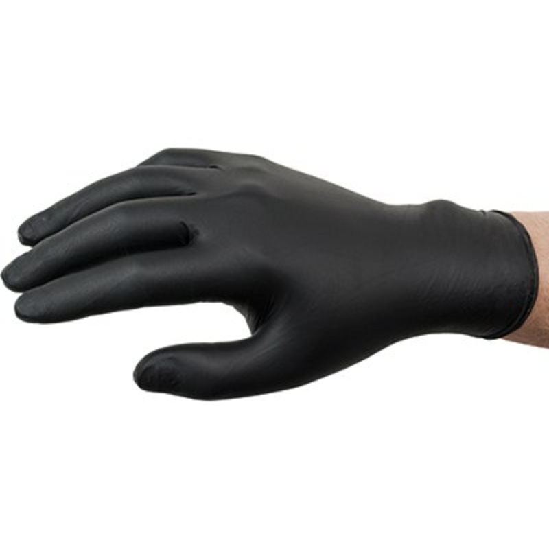 Ansell Microflex 93-852 Nitrile Disposable Gloves – Black  | MSC Industrial Supply Co.
