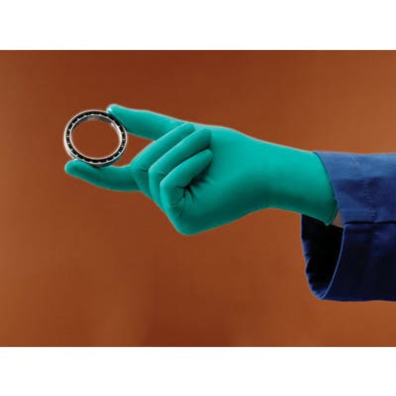 Ansell TNT 92-600 Powder Free Nitrile Disposable Gloves – Green  | MSC Industrial Supply Co.