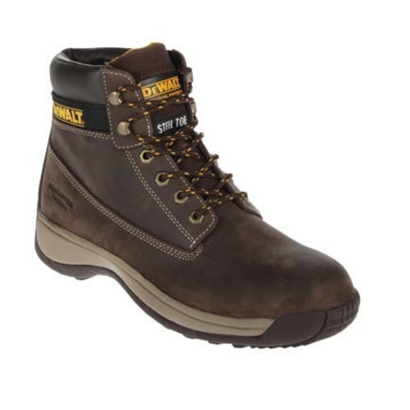 DeWalt Size 8 – Apprentice Safety Boots – Honey Wheat Nubuck
