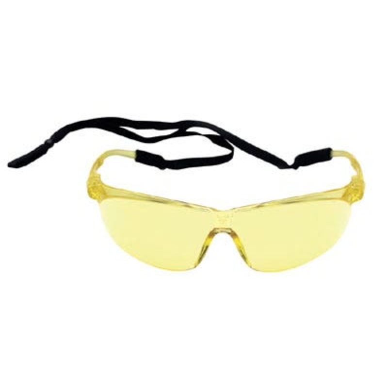 3M SecureFit Amber Polycarbonate Safety Glass