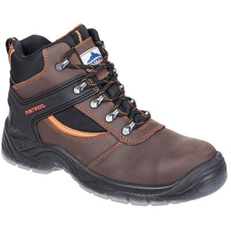 Portwest Size 9 – Steelite Mustang Safety Boots S3 360 Degree Comfort – Brown