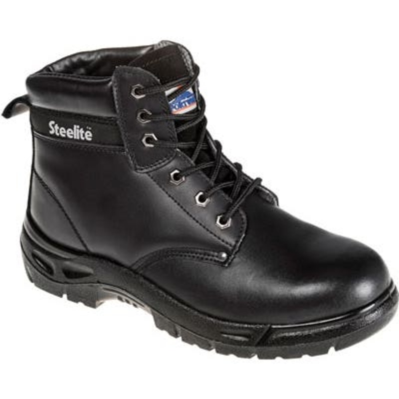 Portwest Steelite Safety Boots – Black  | MSC Industrial Supply Co.