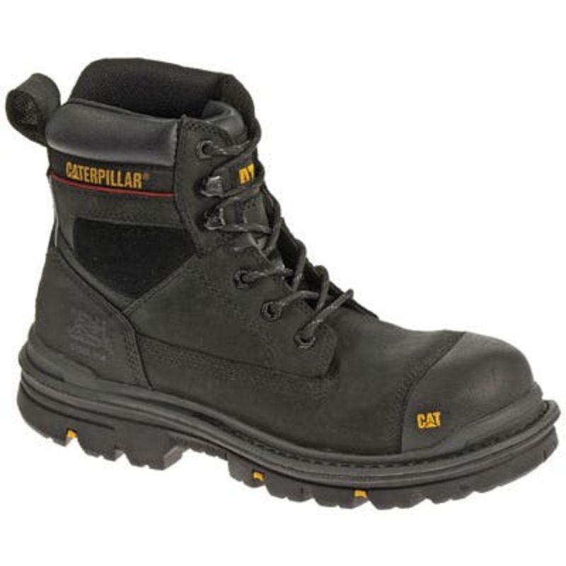 Caterpillar Size 8 – Gravel Safety Boots – Black