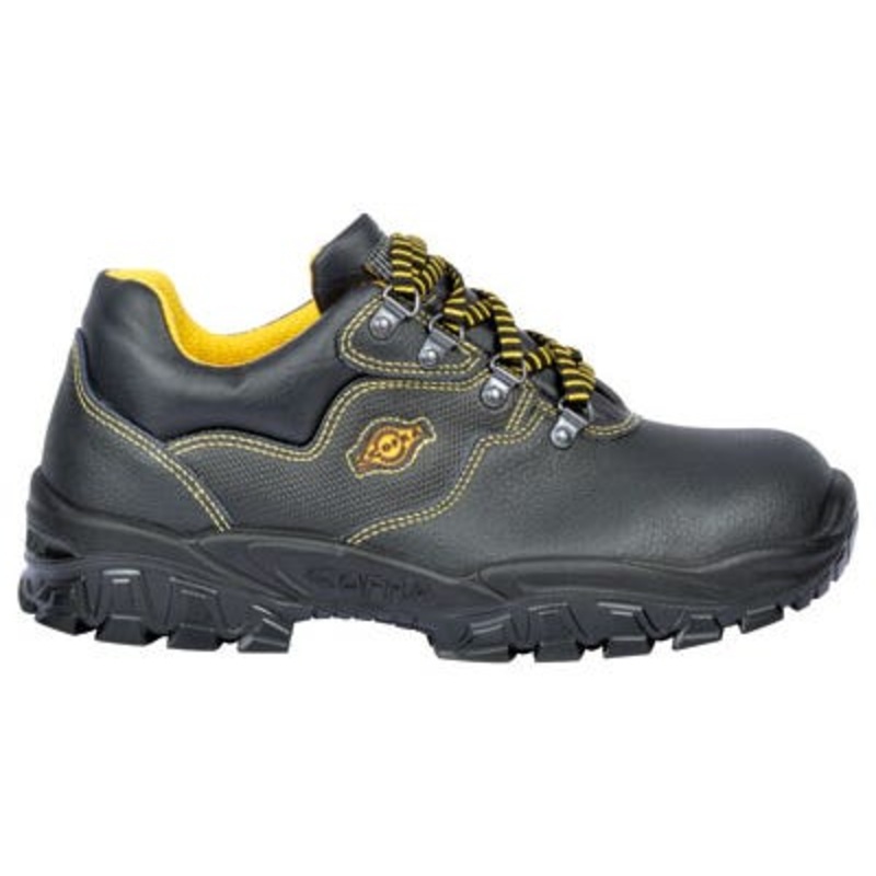 Cofra Size 8 – Tamigi Safety Shoes S1P SRC – Black/Yellow