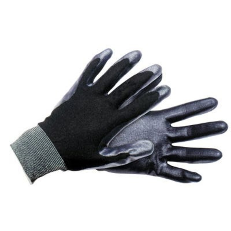 Honeywell Polytril Black Safety Gloves  | MSC Industrial Supply Co.