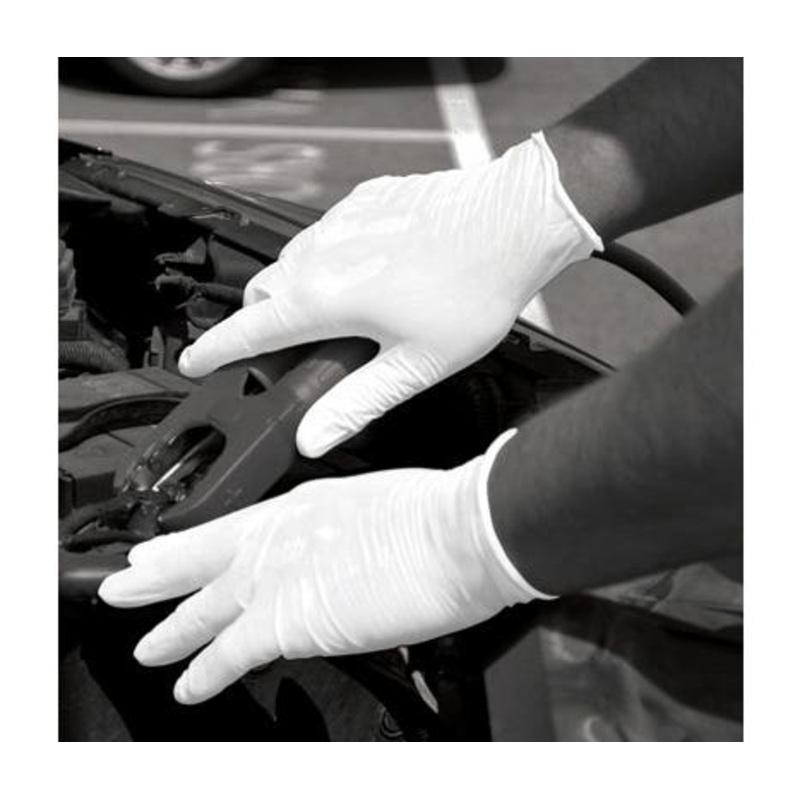 Polyco GL818 Powdered Latex Disposable Gloves  | MSC Industrial Supply Co.