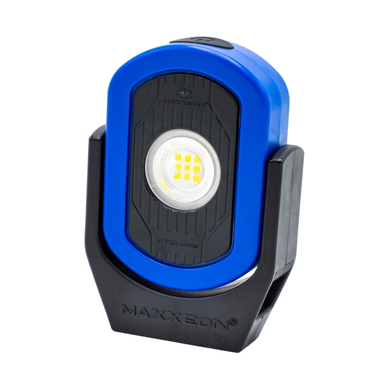 Blue WorkStar CYCLOPS LED with Battery Indicator, Tripod Socket MAX-814