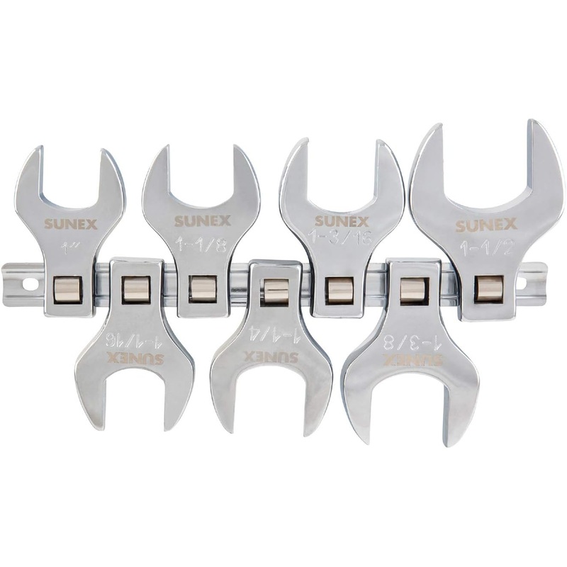 7 PIECE CROWSFOOT WRENCH SET SAE