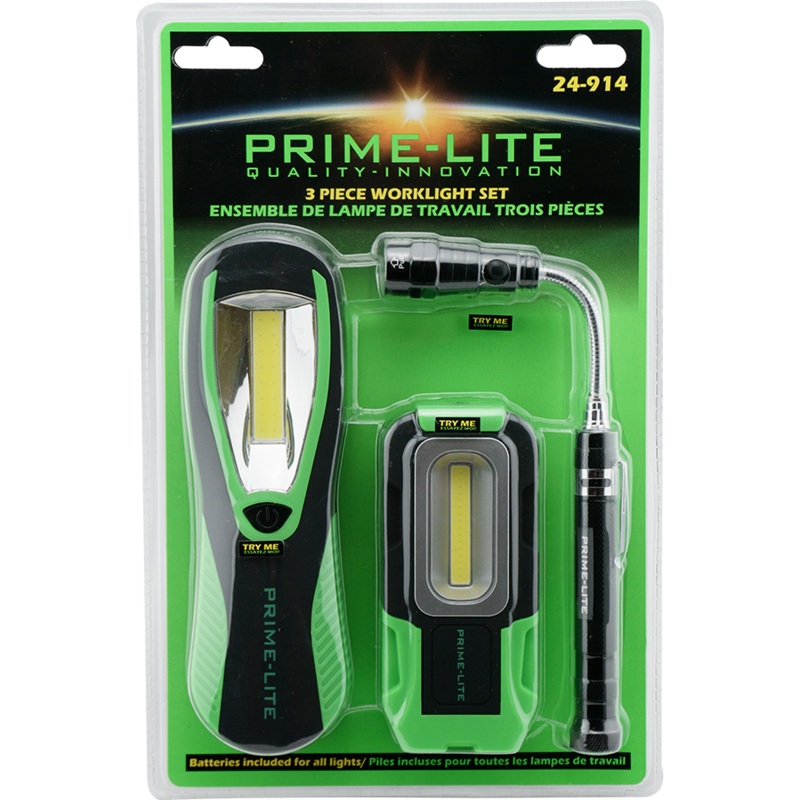 3 Piece Multi-Purpose Worklight Set – Multiple PRI-24-914