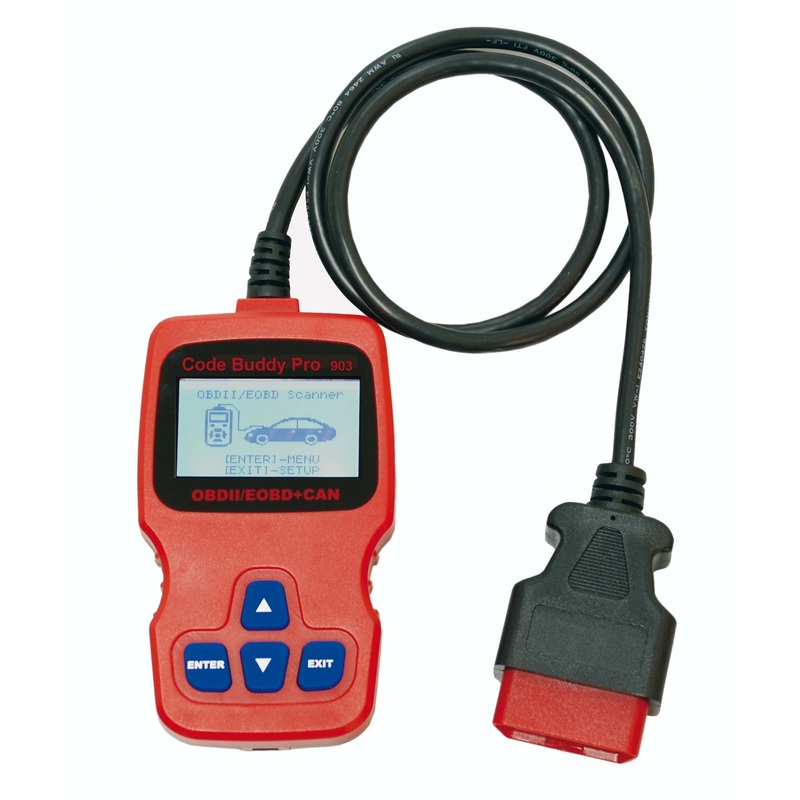 Code Buddy Pro OBDII Code Scanner w/LiveData MultiLingual