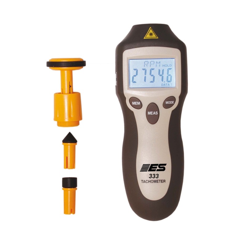 Laser/ Contact/Non Contact Tach -RPM & surface speed measurements