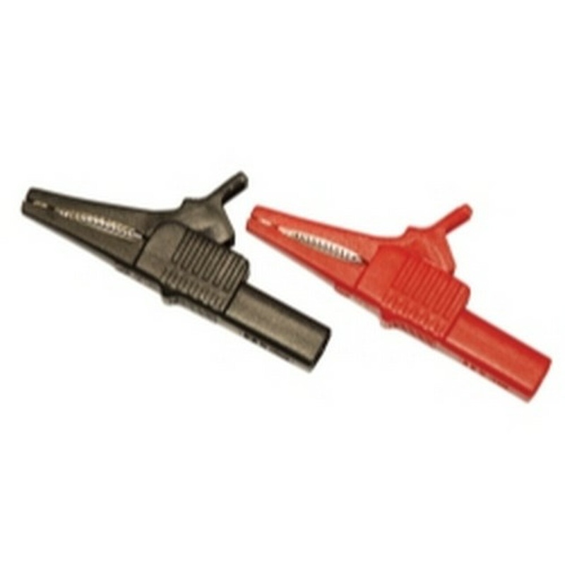 Crocodile Clip Set – Large size CATIII Rated. Safe on Hybrids and EV’s