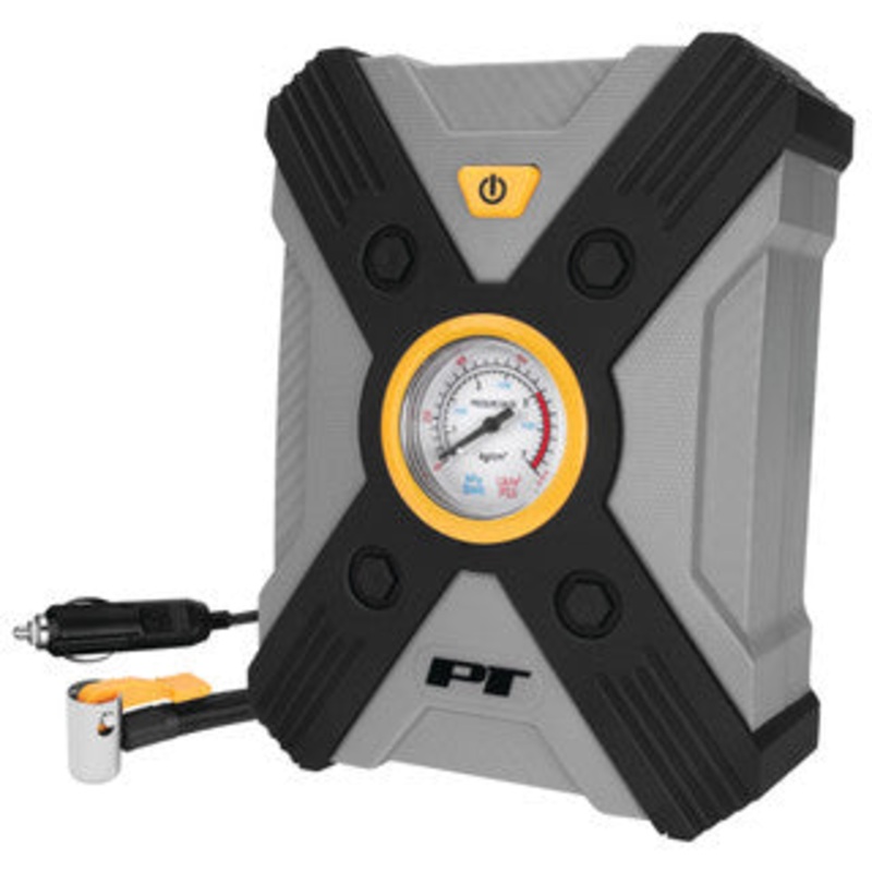 12V Rapid Tire Inflator with LED Light