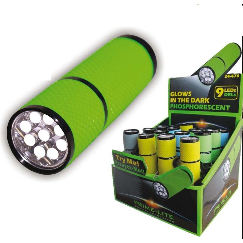 9 LED Glow-In-The-Dark Light – 3 x AA