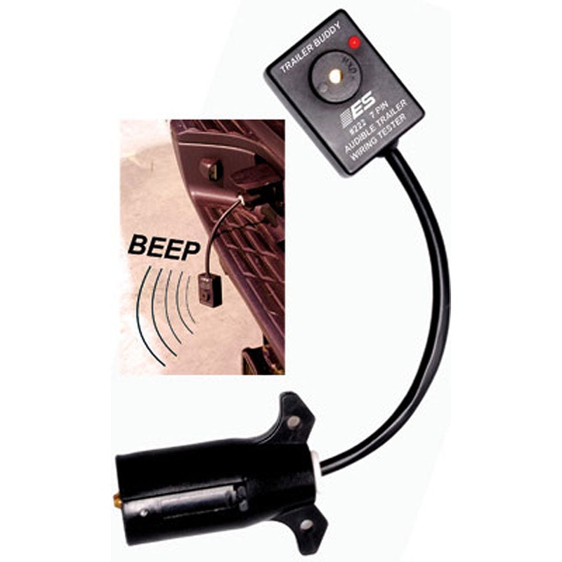 Trailer Wiring Buddy One Man Audible Trailer Tester/ 7 Pin Flat
