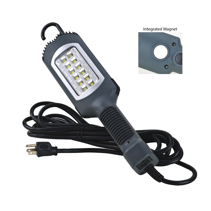 LED WORK LIGHT 1000 LUMENS 15ft CORD