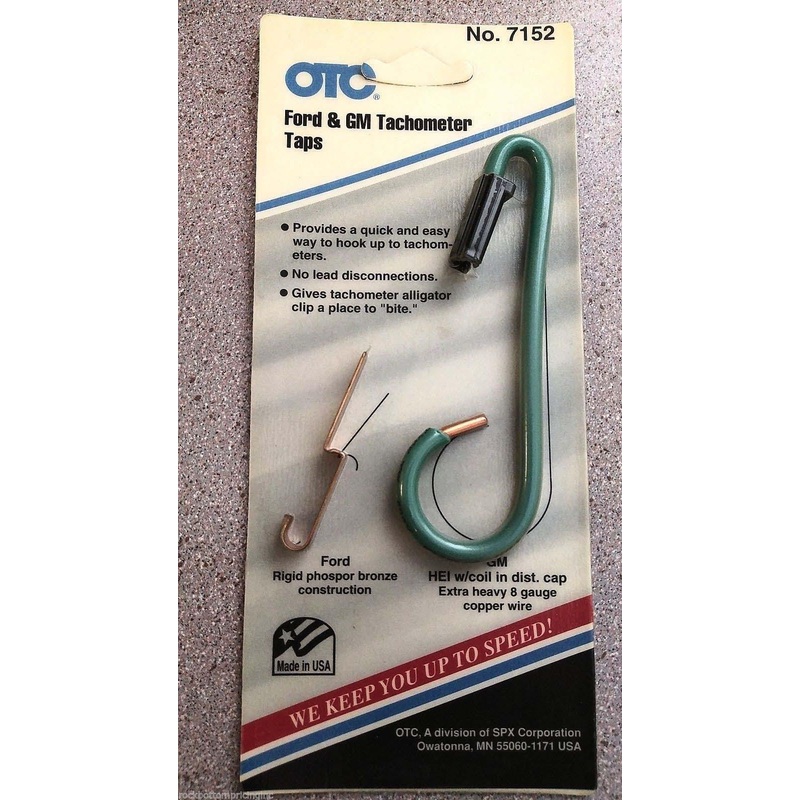 ### TACHOMETER TAP SET ### FINAL SALE OTC-7152