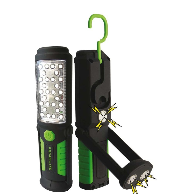 PIVOTING FLASHLIGHT/WORKLIGHT 33 LED PRI-24-458