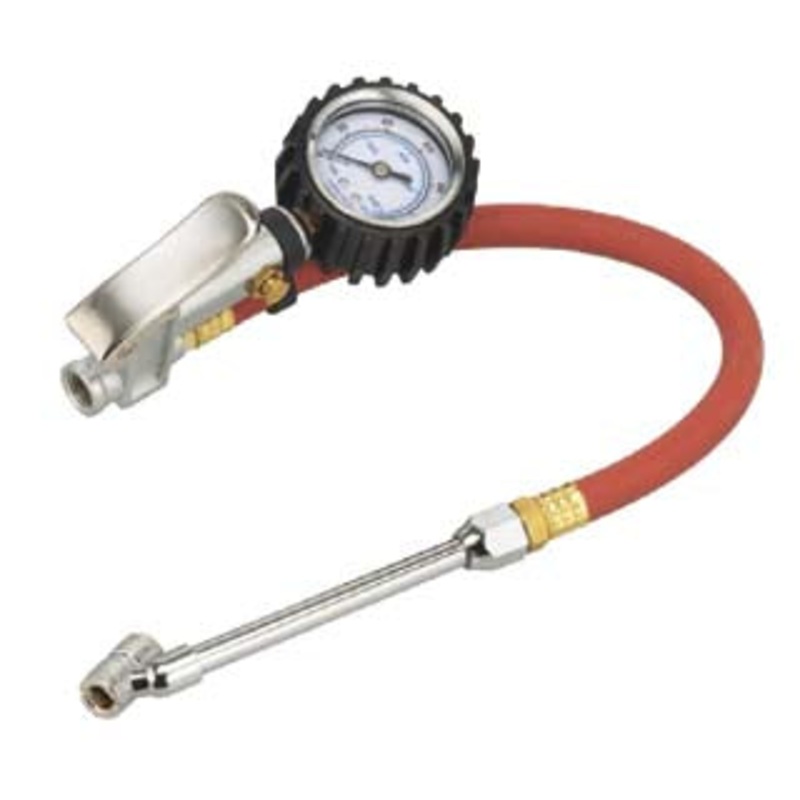 TIRE INFLATOR W/GAGE