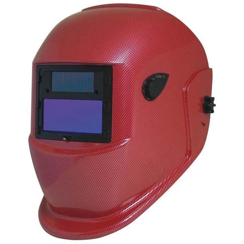 SOLAR POWER AUTO DARK WELD HELMET