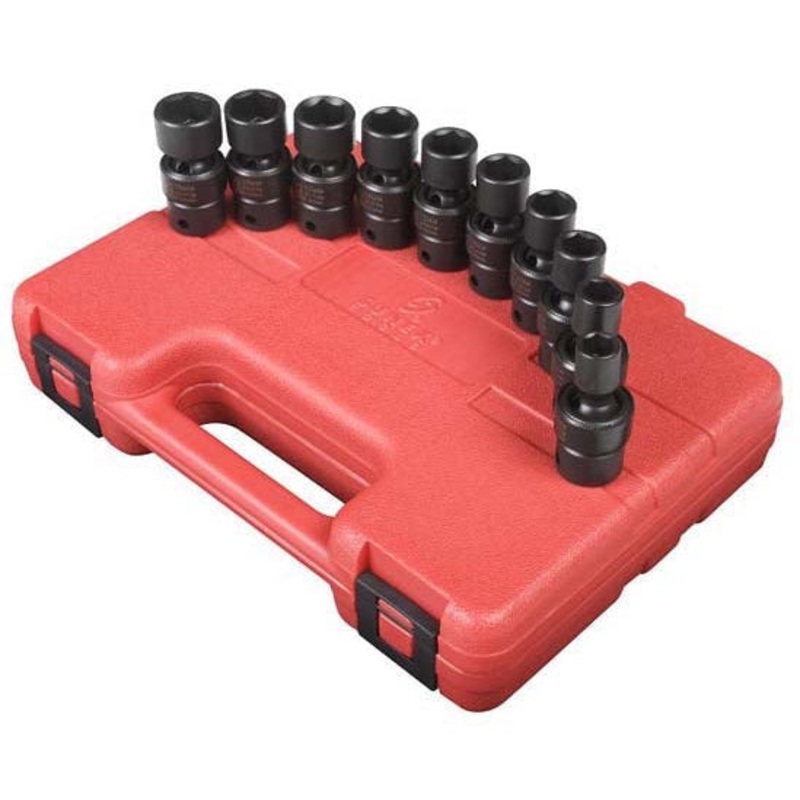 3/8 DR 10 PC METRIC UNIV IMP SET