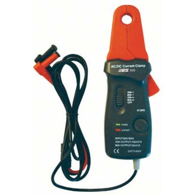 Low Current Probe 0-80 Amps, Use w/ Lab Scopes, Graphing meters and DMM’s