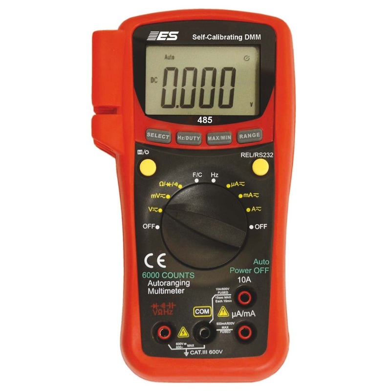 Self Calibrating TMS DMM True RMS function self-calibrating DMM