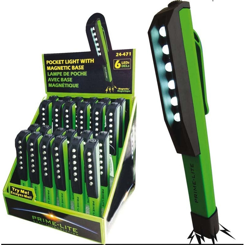 7 LED POCKET WORKLIGHT  W/MAGNET PRI-24-471