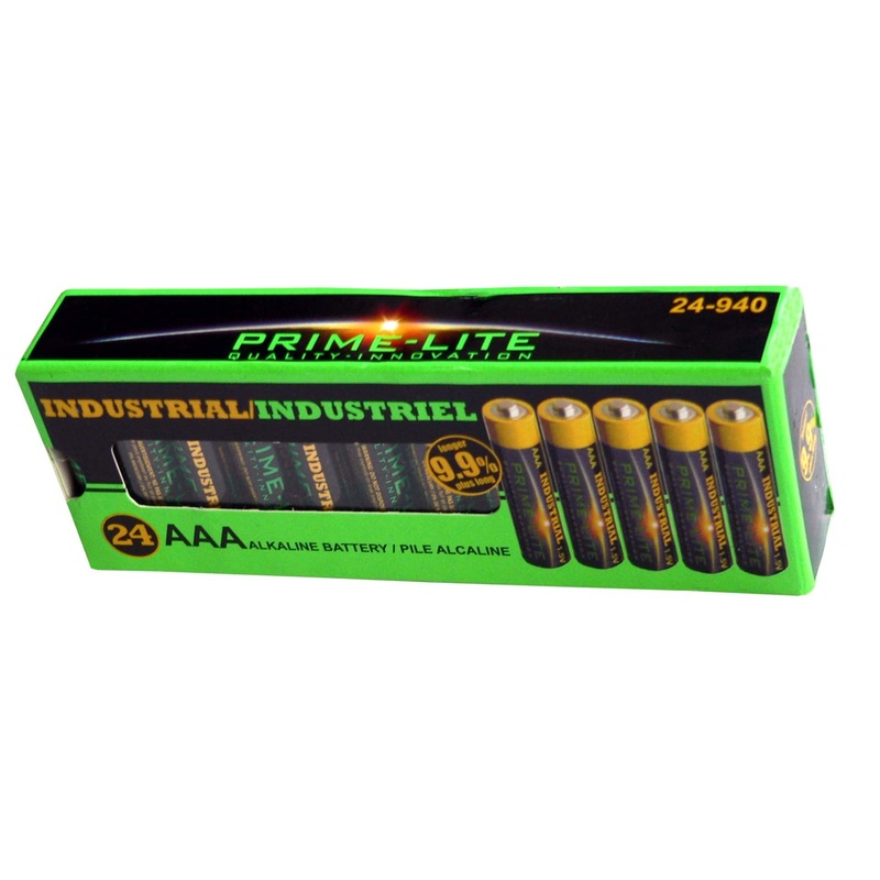 24 Pack Tray AAA Batteries-