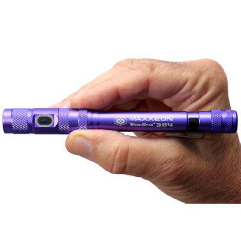 WorkStar 364 Rechargeable Zoom UV Leak Detection Light MAX-364