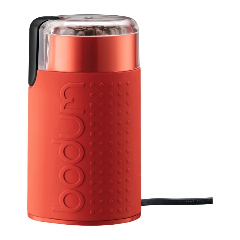 Bodum Bistro Blade Coffee Grinder in Red