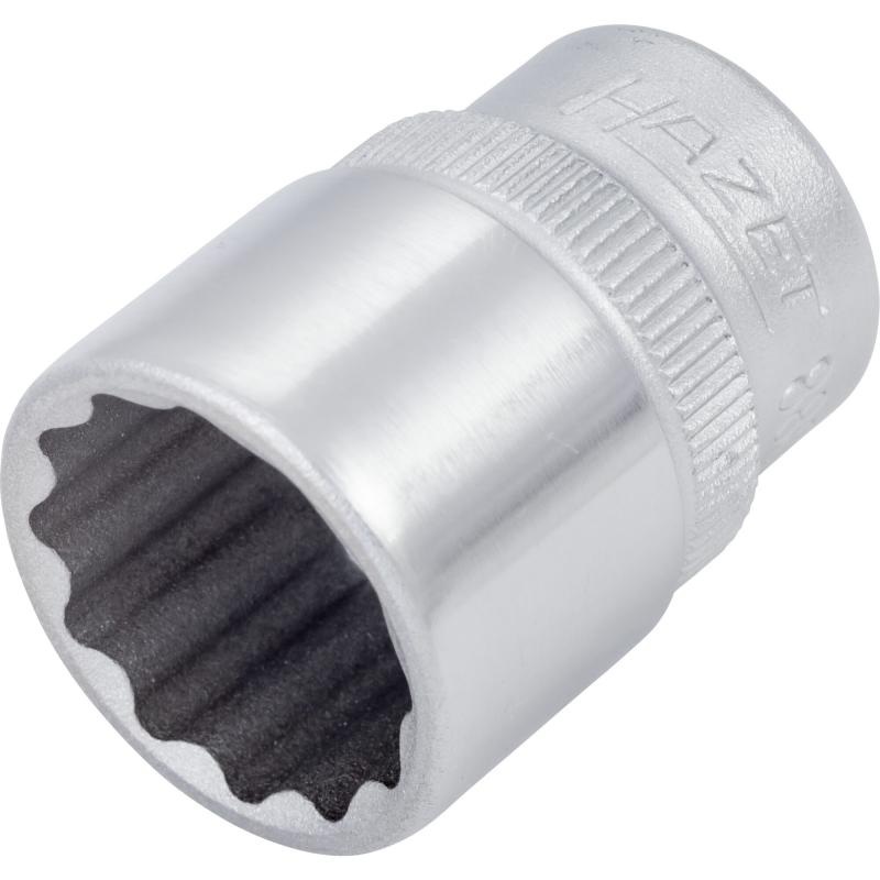 Hazet 880AZ-5/8 Socket, 10mm (3/8″) Square Drive, 12-Point, 5/8″