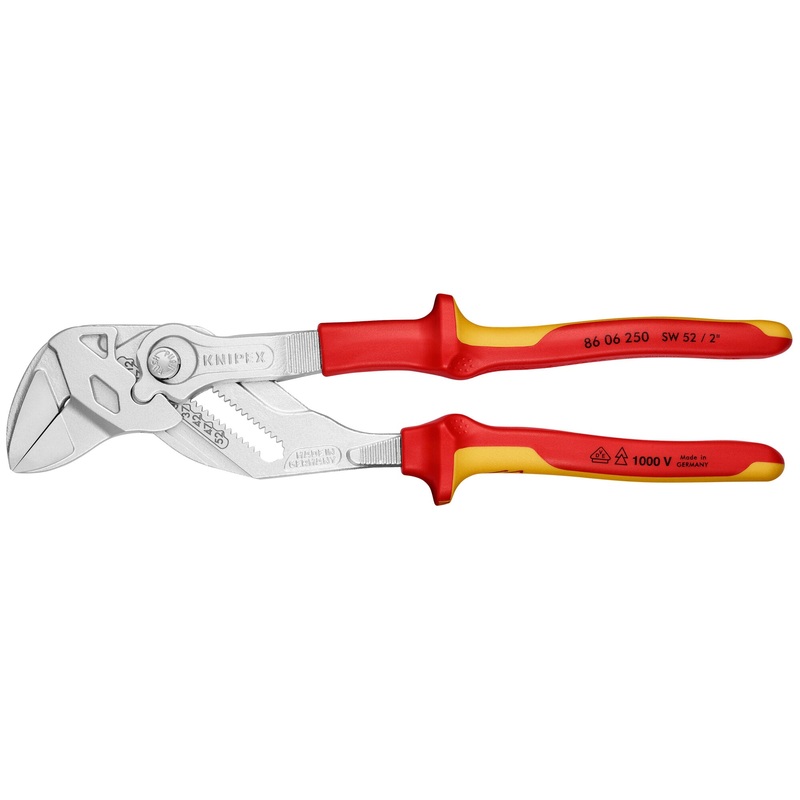 Knipex 86 06 250 US 10″ Pliers Wrench-1000V Insulated