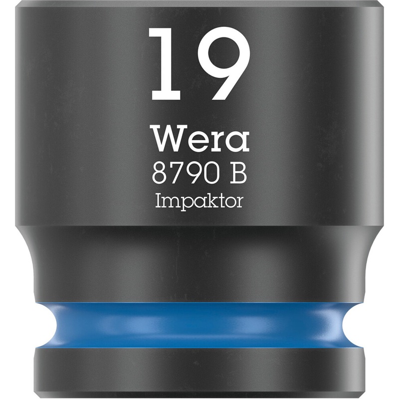 Wera 8790 B Impaktor socket with 3/8″ drive, 19 x 30 mm