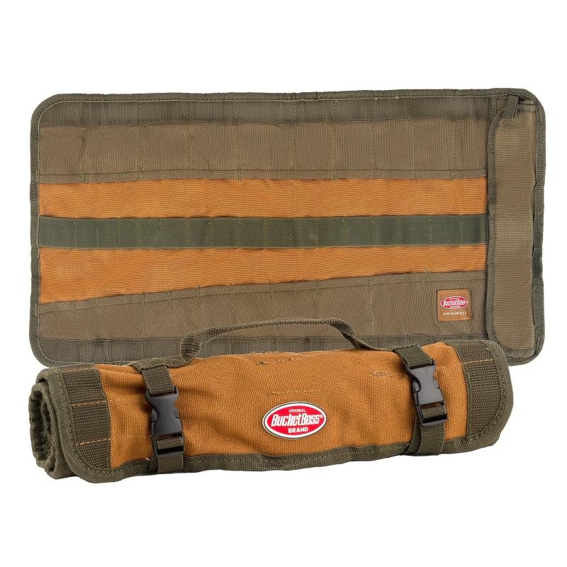 Bucket Boss 70004 Tool Roll, Tool Bags – Original Series Brown