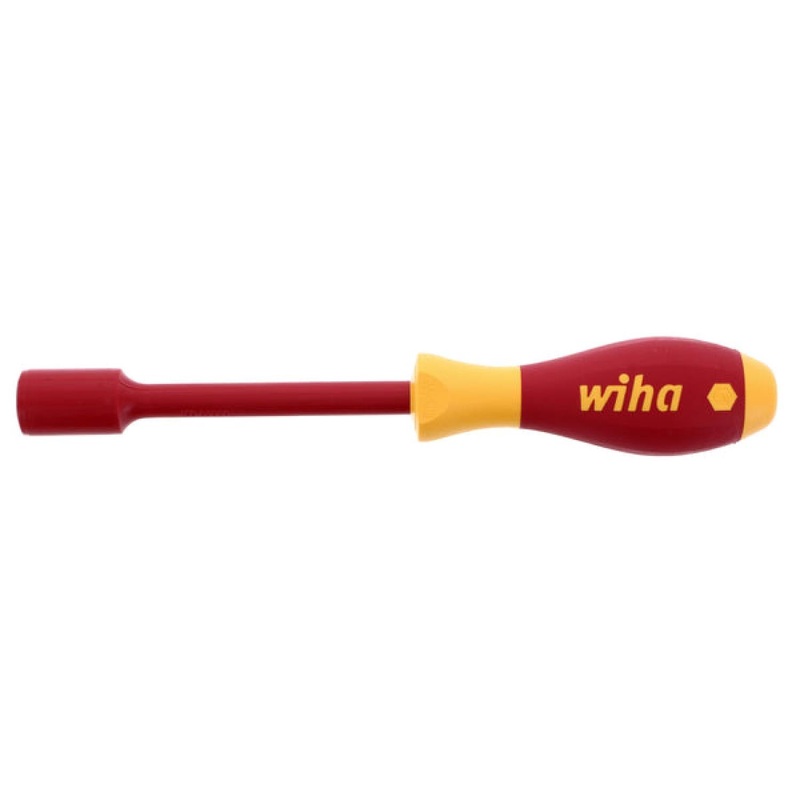 Wiha Tools 32236 Insulated Nut Driver, 13 mm x 125 mm