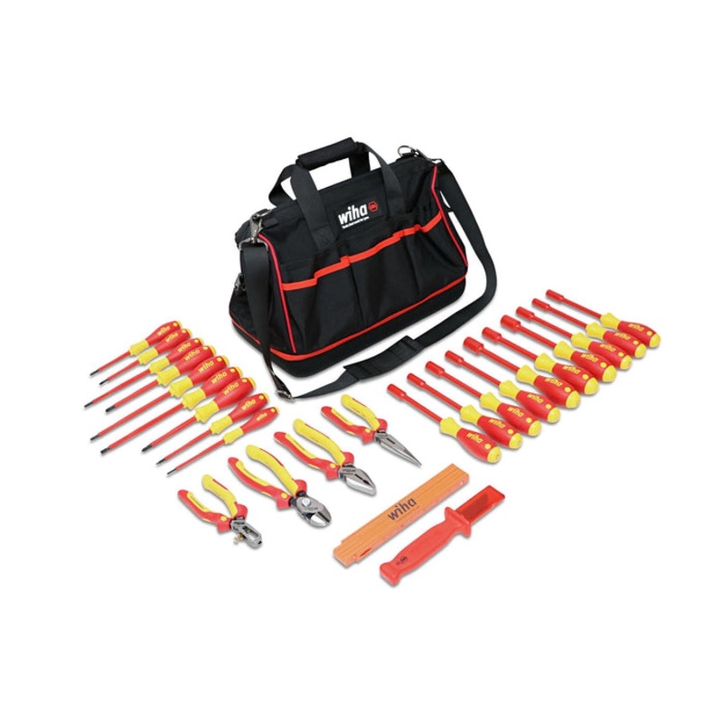 Wiha Tools 32879 Insulated Pliers/Screwdrivers 25 Piece Set
