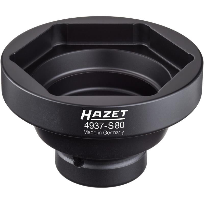 Hazet 4937-S80 Commercial Vehicle Axle Nut Socket, 80mm