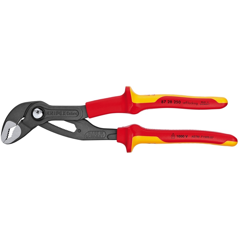 Knipex 87 28 250 US 10″ Cobra Water Pump Pliers-1000V Insulated