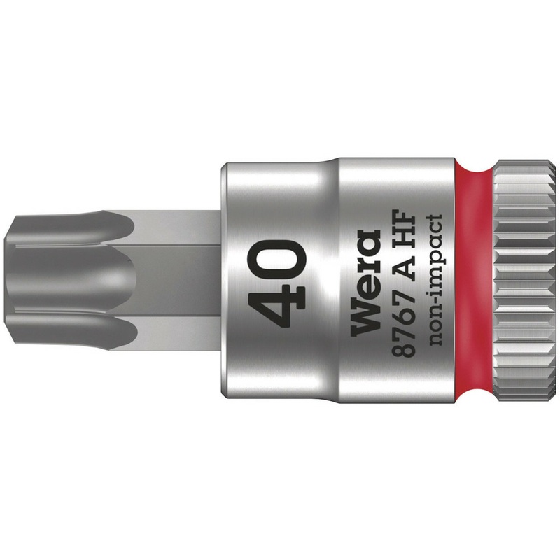 Wera 8767 A HF TORX Zyklop bit socket with holding function, 1/4″ drive, TX 27 x 100 mm