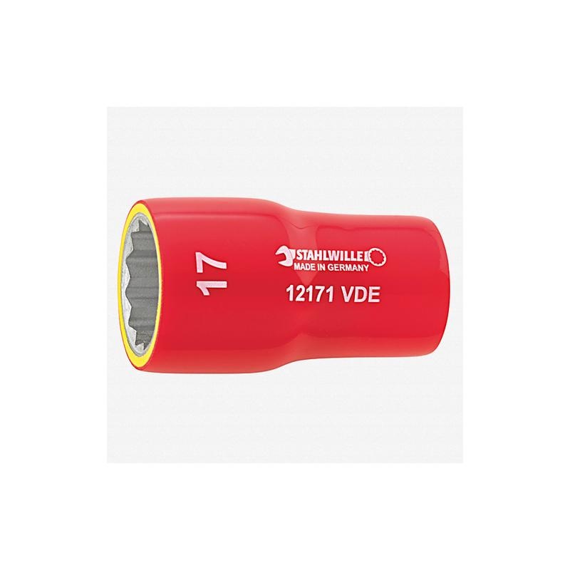 Stahlwille 02380022 12171 VDE Socket 22 mm, 3/8″ Drive