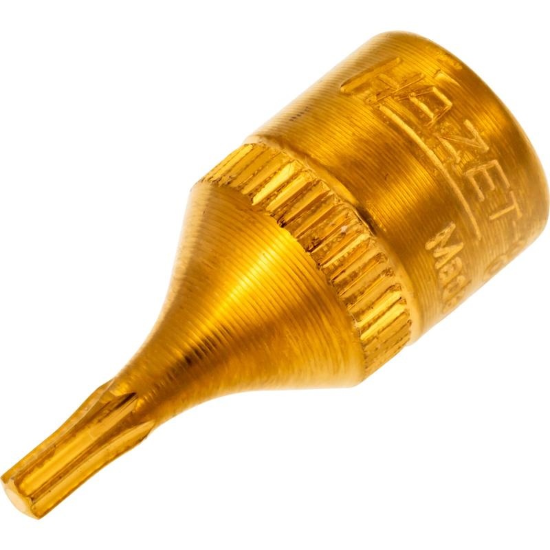 Hazet 8502-T10 Screwdriver Socket, 6.3mm (1/4″) Square Drive, TORX T10