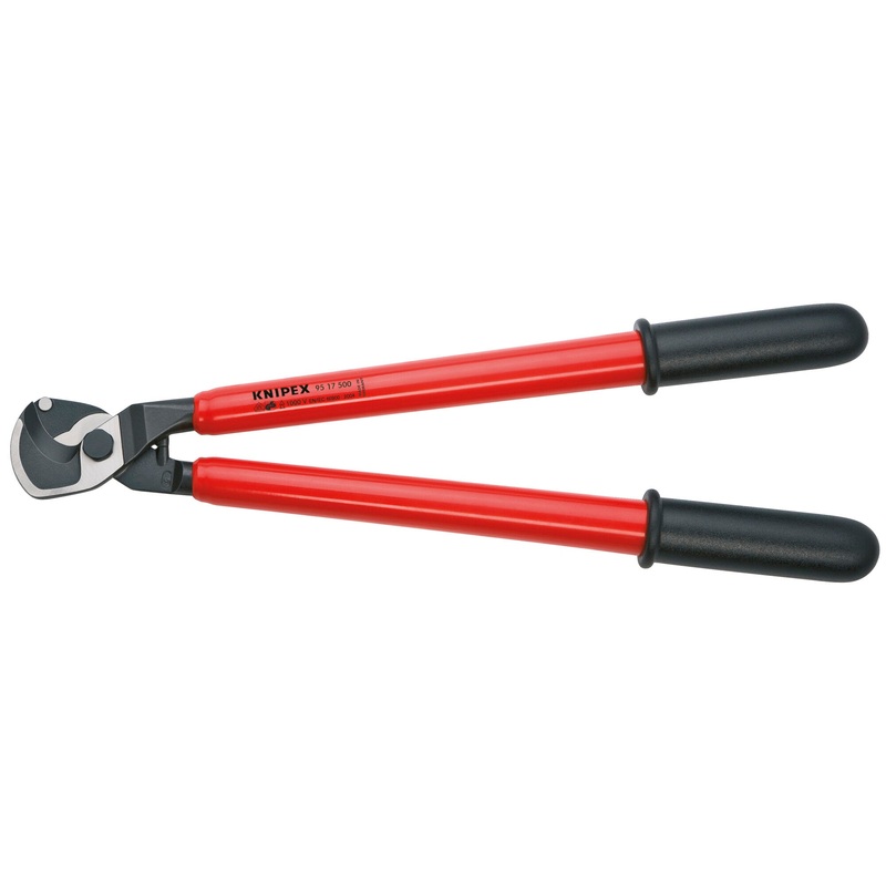 Knipex 95 17 500 20″ Cable Shears-1000V Insulated