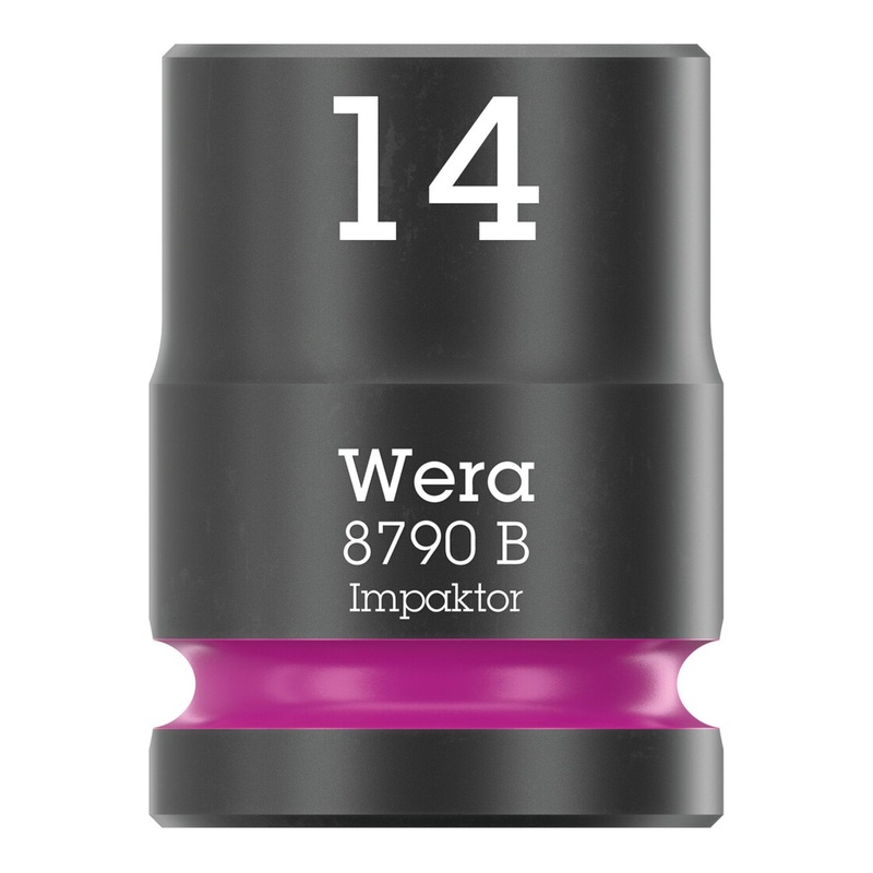 Wera 8790 B Impaktor socket with 3/8″ drive, 14 x 30 mm