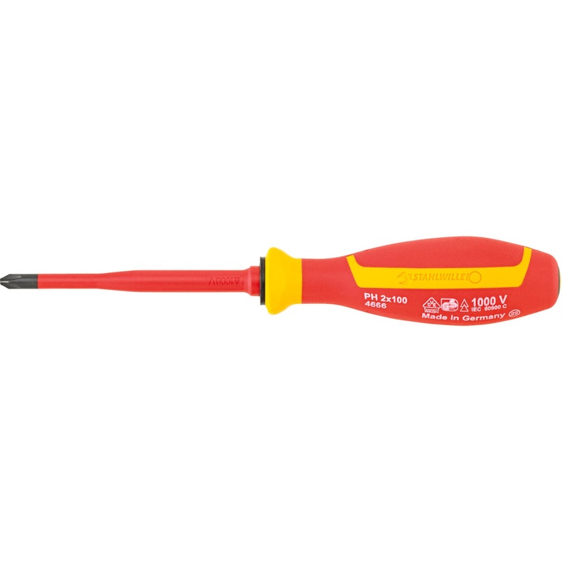 Stahlwille 46663002 VDE cross-head screwdriver PH Drall+
