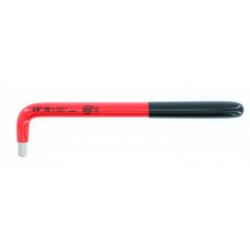 Wiha Tools 13662 Insulated Inch Hex L – Key, 3/8″ x 9.2″