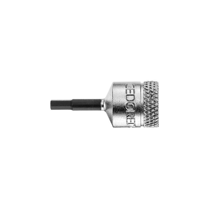 Gedore 6178490 Screwdriver Bit Socket 1/4″ Drive Hex 6 mm