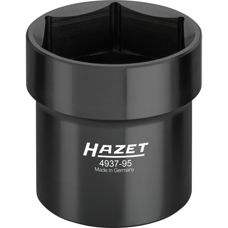 Hazet 4937-95 Commercial Vehicle Oil Caps / Axle Nut Sockets, 95mm