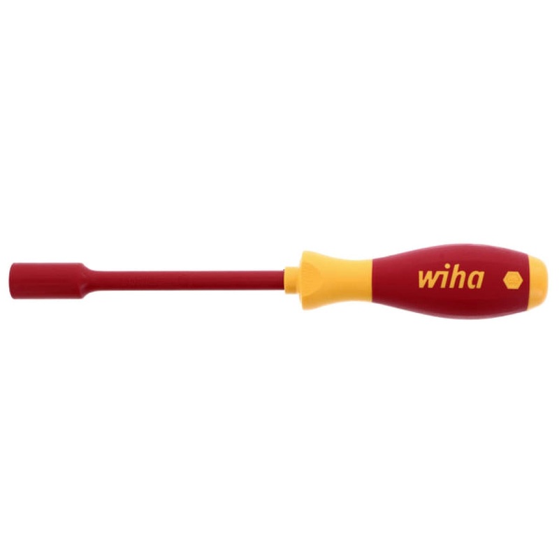 Wiha Tools 32273 Insulated Nut Driver, 7/16″ x 125 mm